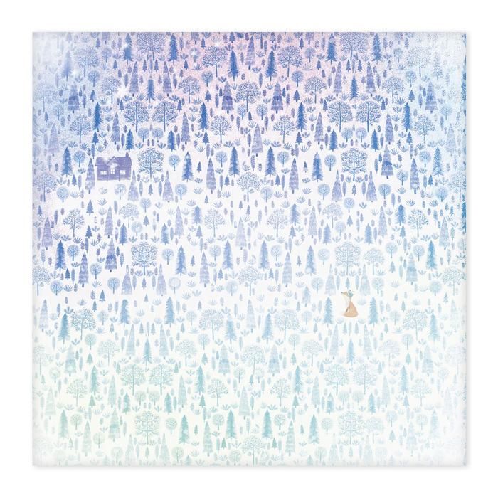 Бумага для скрапбукинга «На лесной опушке», 30,5 * 30,5 см — PalitraMastera