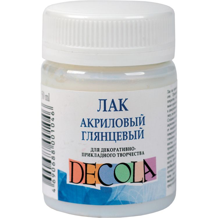 Лак акриловый глянцевый "Декола" 50 мл &mdash; PalitraMastera