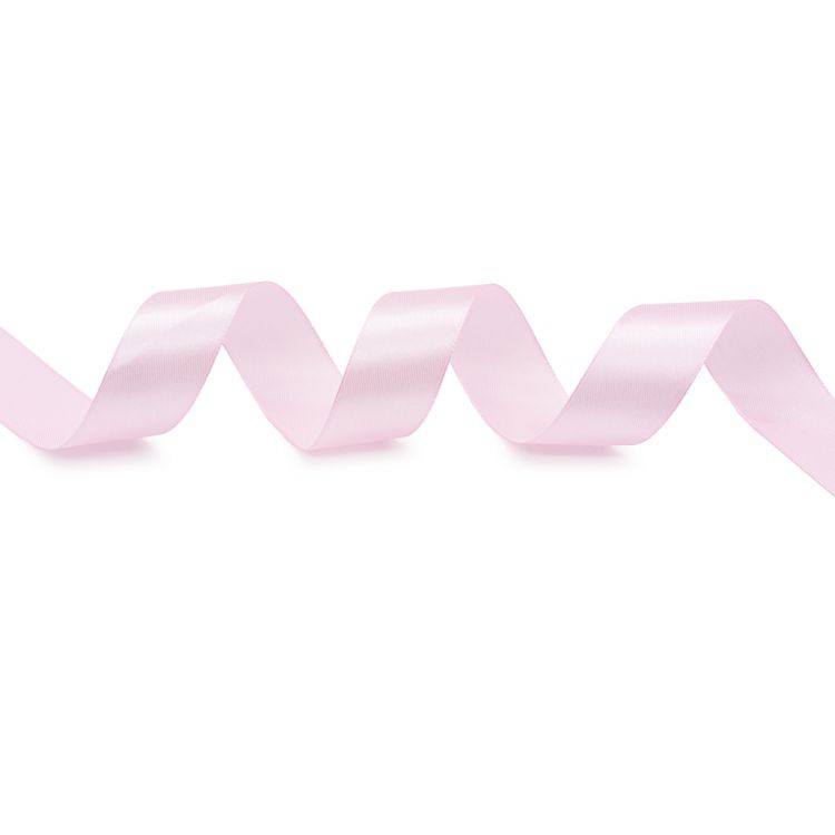 Лента атласная 2,5см*22,86м (010 св. розовый) — PalitraMastera