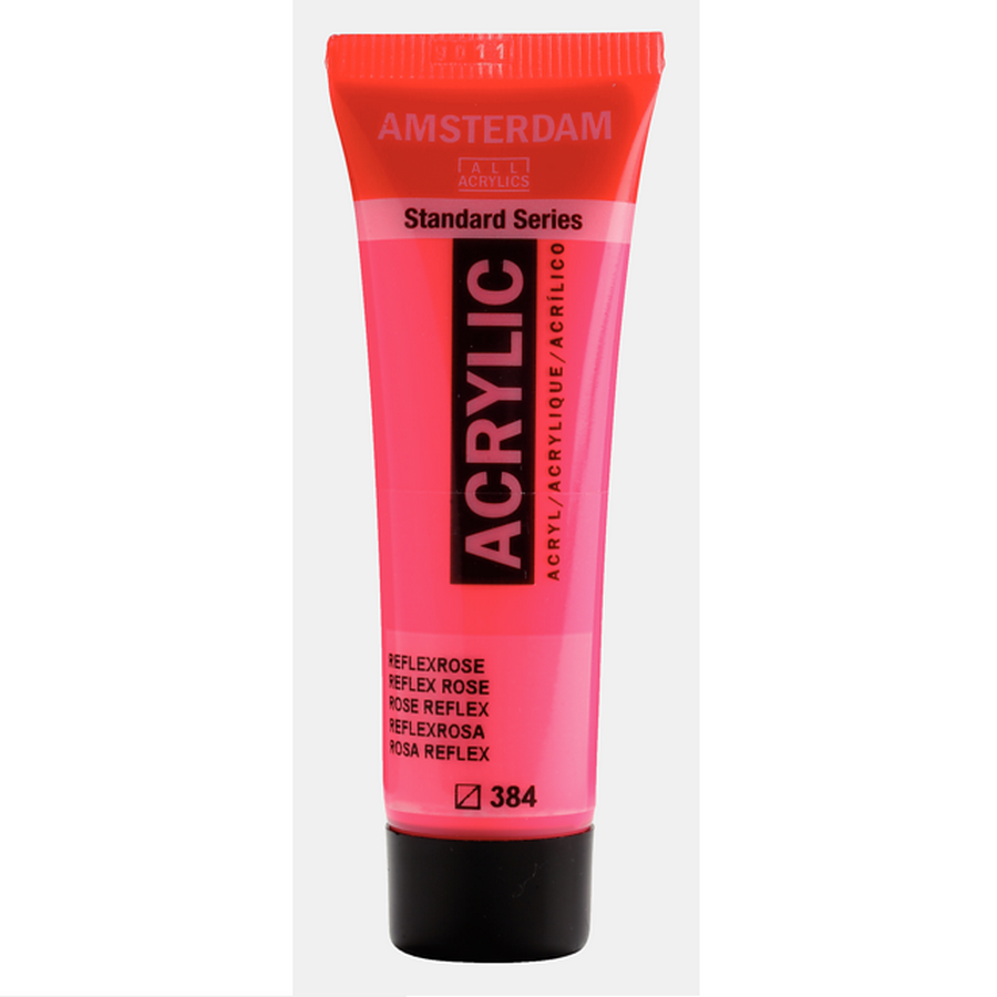 Краска акриловая Amsterdam туба 20мл №384 Розовый отражающий фото 1 — PalitraMastera
