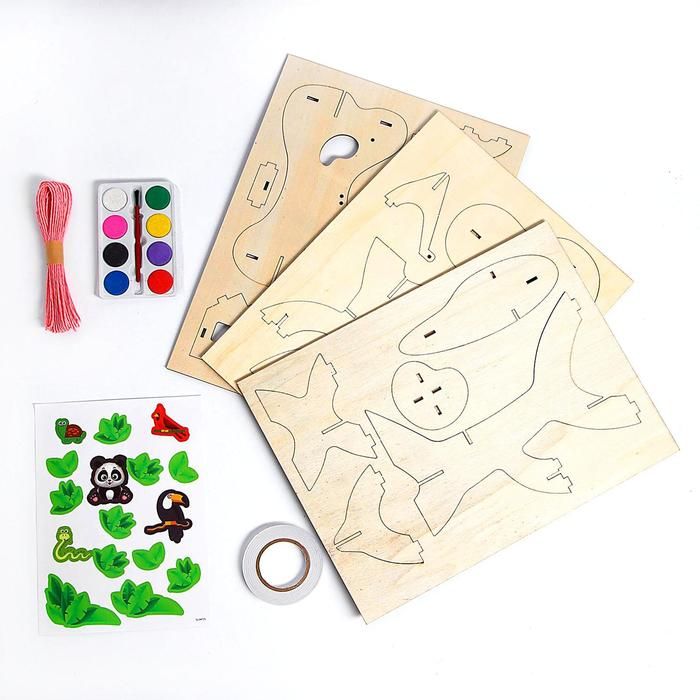 ШКОЛА ТАЛАНТОВ Набор для творчества Делаем домик на дереве своими руками  5178699 — PalitraMastera