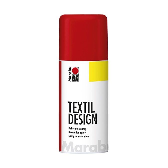 Marabu Краска по ткани в аэрозоле «Textil Design», 150 мл, вишня фото 1 &mdash; PalitraMastera