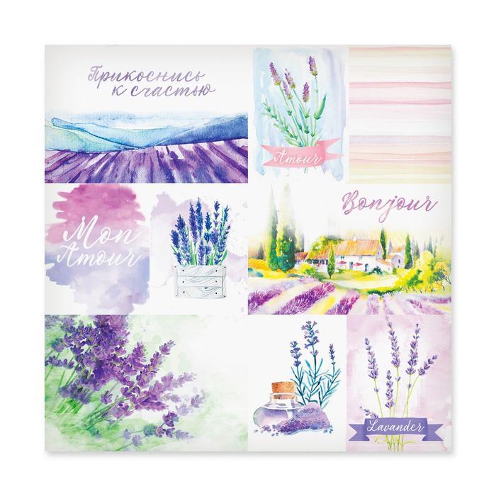 Бумага для скрапбукинга &quot;Bonjour&quot;, 30,5х30,5 см 2705194 — PalitraMastera