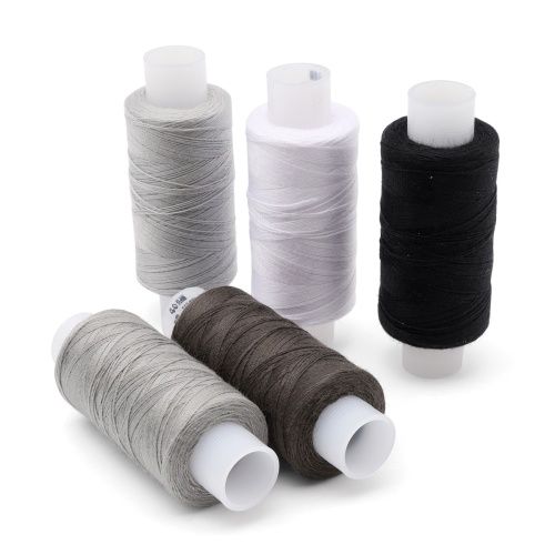 Набор ниток 40 ЛШ Спектр 200м, ассорти, 5шт (1 серый) — PalitraMastera