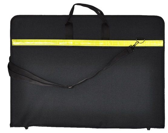 Папка на молнии А-2 со светоотражающим элементом (650х460х25 мм) — PalitraMastera