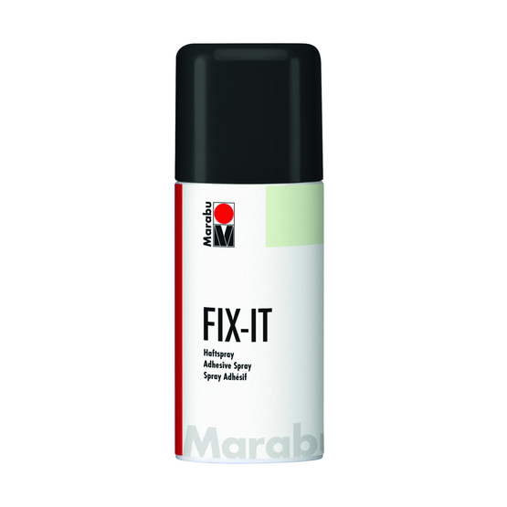 "Marabu" клей для трафаретов в аэрозоли "Fix it", 150 мл--- фото 1 — PalitraMastera