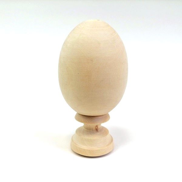Заготовка &quot;Яйцо на подставке&quot;, 60 х 115 мм, дерево — PalitraMastera