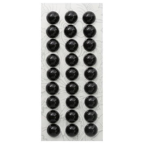 Декоративные наклейки 10мм (жемчуг) (Z25 черный) фото 1 &mdash; PalitraMastera