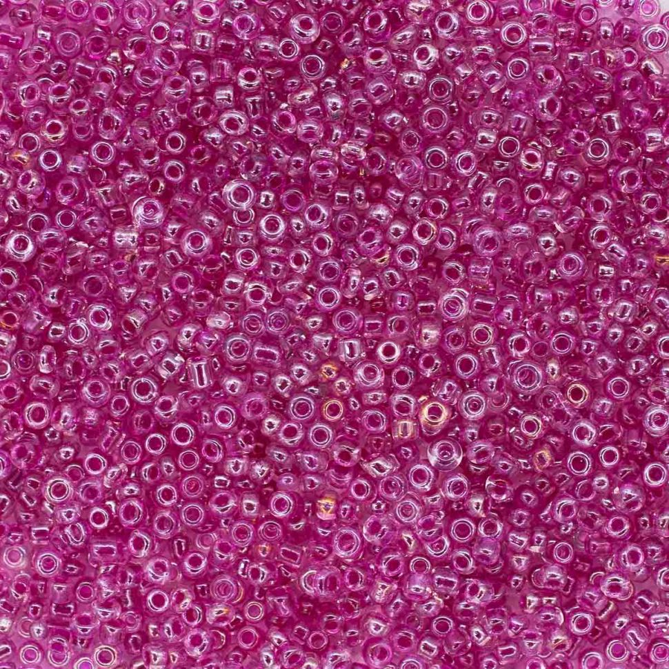 Бисер Astra&Craft 11/0, 20г (2209 фиолетовый/прозр.с.цвет.центром(глянцевый)) фото 1 — PalitraMastera