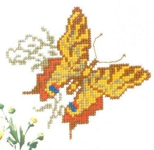 С336Н Набор для вышивания Р-Студия &quot;Бабочка&quot;ф-А5 16*14см — PalitraMastera