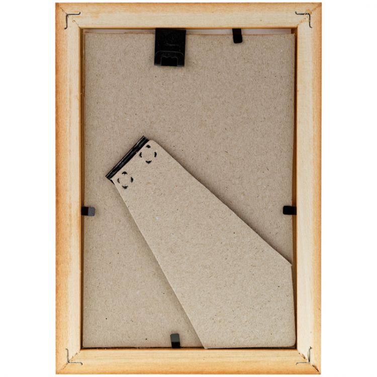 Рамка деревянная 10*15см, OfficeSpace, №1, янтарь, 17мм — PalitraMastera