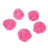 Шар декоративный из лианы, набор 5 шт, размер 1 шт 3 см, цвет розовый  9192458 фото 2 — PalitraMastera