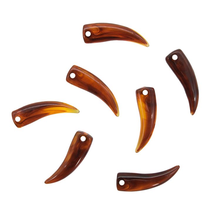 Бусины 2398 'Янтарь', 40*12мм, 20 гр, Astra&amp;Craft — PalitraMastera