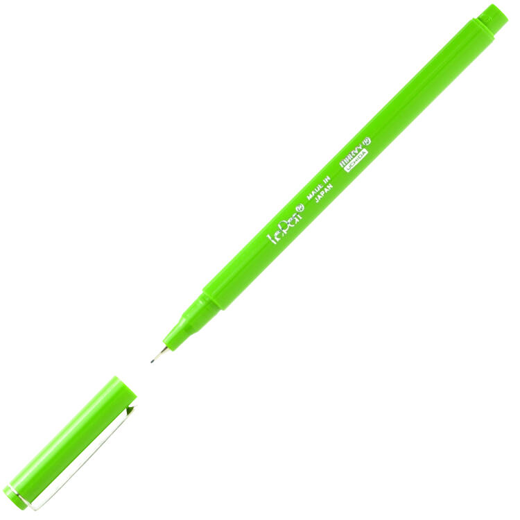 Ручка капиллярная LePen OLIVE GREEN, 0,3 мм MAR4300/15  /MARVY &mdash; PalitraMastera