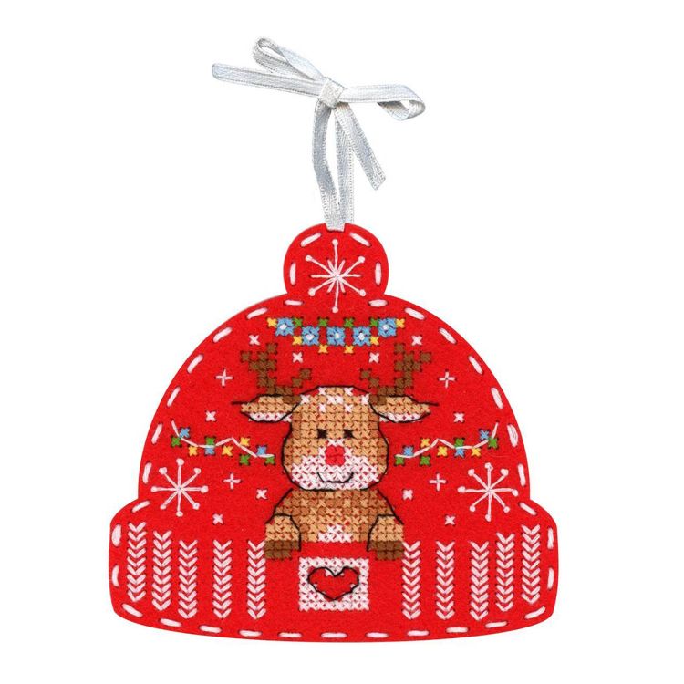 Т-1012 Набор для вышивания на перфорированном фетре МП Студия 'Северный привет' 10*11 см — PalitraMastera