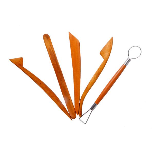 Набор стеков 5 шт., (стеки 4шт. + стек-петля, деревянные 20 см) — PalitraMastera