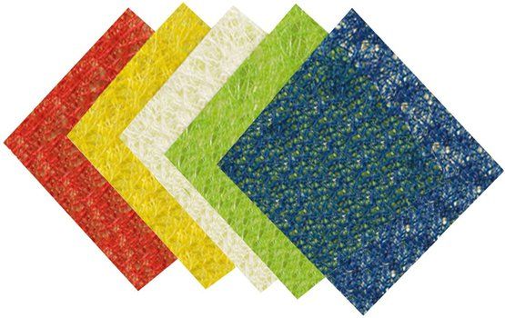 FOLIA Наборы сизали, 23х33см, 135г/м3, 5 цветов, ассорти--- — PalitraMastera