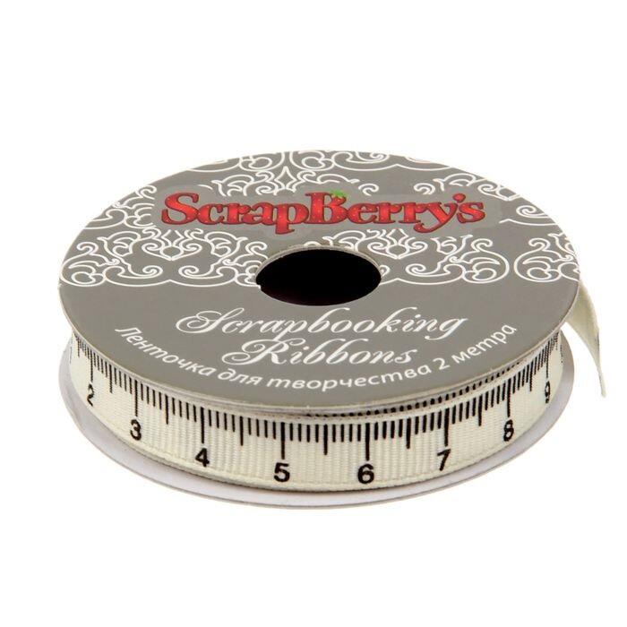 Лента принтованная 1см САНТИМЕТР, 2м SCB 112076 фото 1 — PalitraMastera