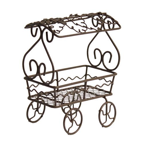 KB4250 Миниатюра Металлическая карета, корич. 8,5*4,5*4,5*10см Астра фото 1 — PalitraMastera