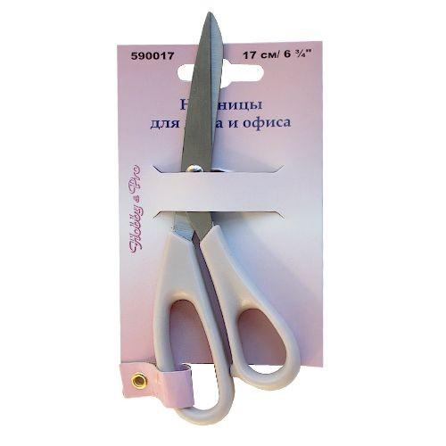 590017 Ножницы для дома и офиса 17 см/6 3/4" Hobby&Pro фото 1 — PalitraMastera