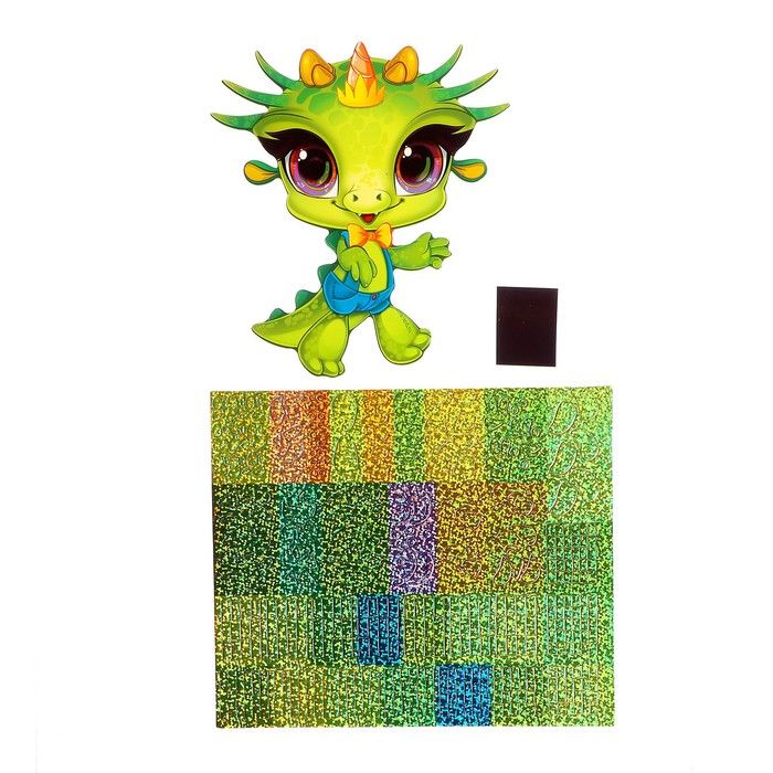 Мозаика стикерная форменная «Динозаврик» — PalitraMastera