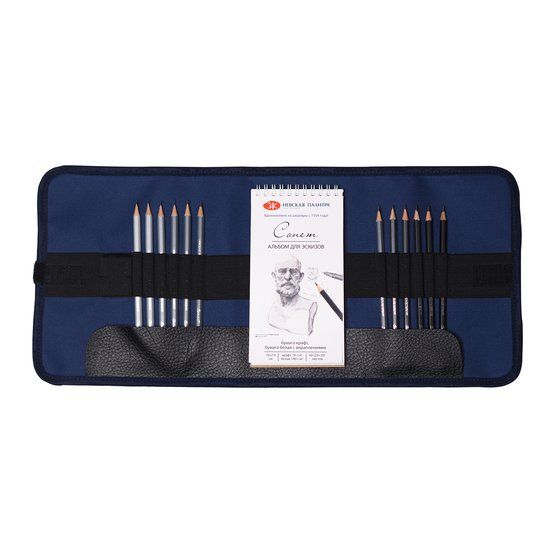 Набор художественных материалов &quot;Сонет&quot; &quot;Графика&quot;, 3 предмета — PalitraMastera