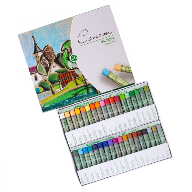 Пастель масляная &quot;Сонет&quot;, 36 цветов — PalitraMastera