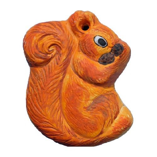 Новогодняя игрушка "Белочка с орешком" фото 1 &mdash; PalitraMastera