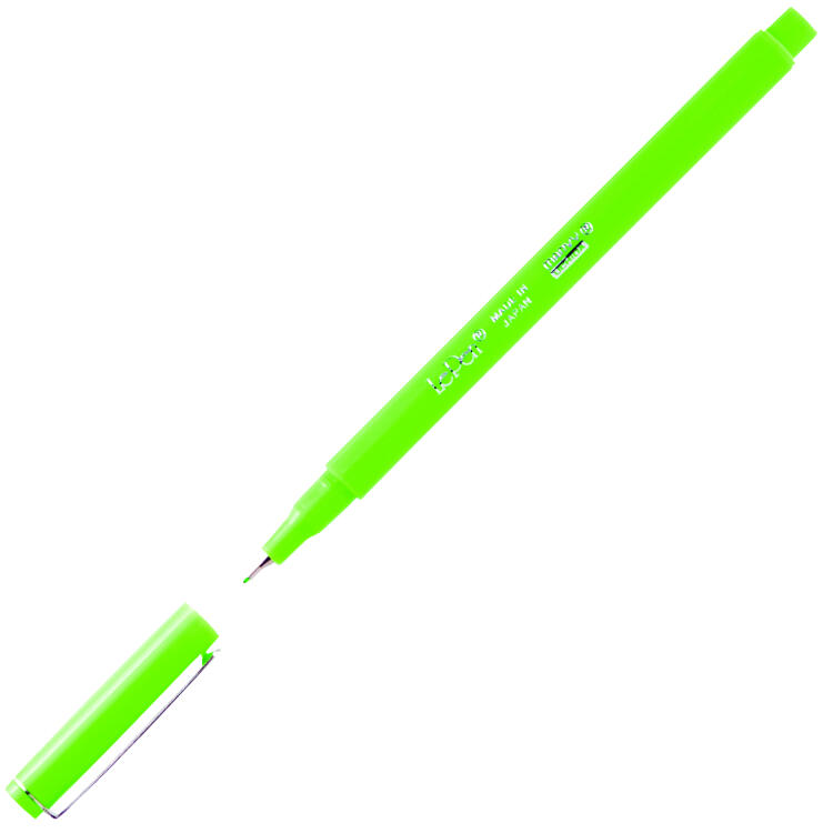 Ручка капиллярная LePen LIGHT GREEN, 0,3 мм MAR4300/11  /MARVY — PalitraMastera