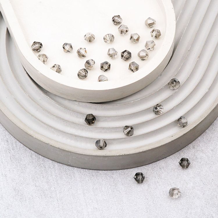 Бусины стеклянные, 6*6мм, Z-439, 30шт/уп (851) &mdash; PalitraMastera