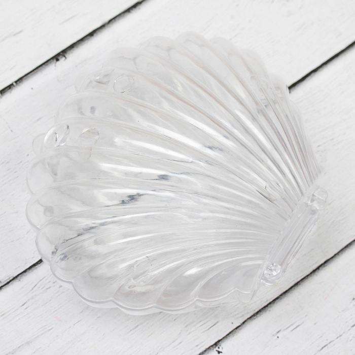 Основа для творчества и декорирования - фигура открывется &quot;Раковина&quot; размер 8,5*9*4  2254792 — PalitraMastera