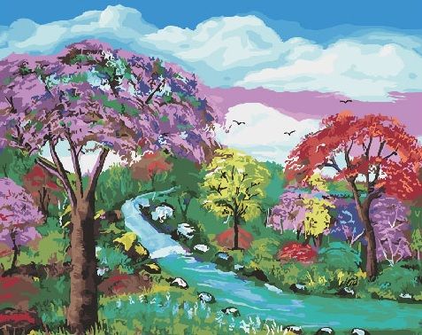 Картина по номерам GX 26921 Мир прекрасен 40*50 Эксклюзив --- — PalitraMastera