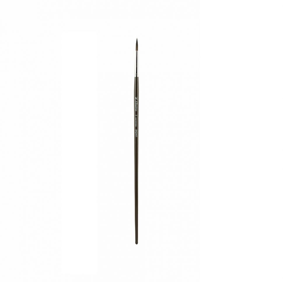 Кисть "Художник" синтетика круглая №03 фото 1 — PalitraMastera