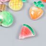 Декор для творчества пластик "Фруктики" МИКС 1,6х1,5 см  7985151 фото 2 — PalitraMastera
