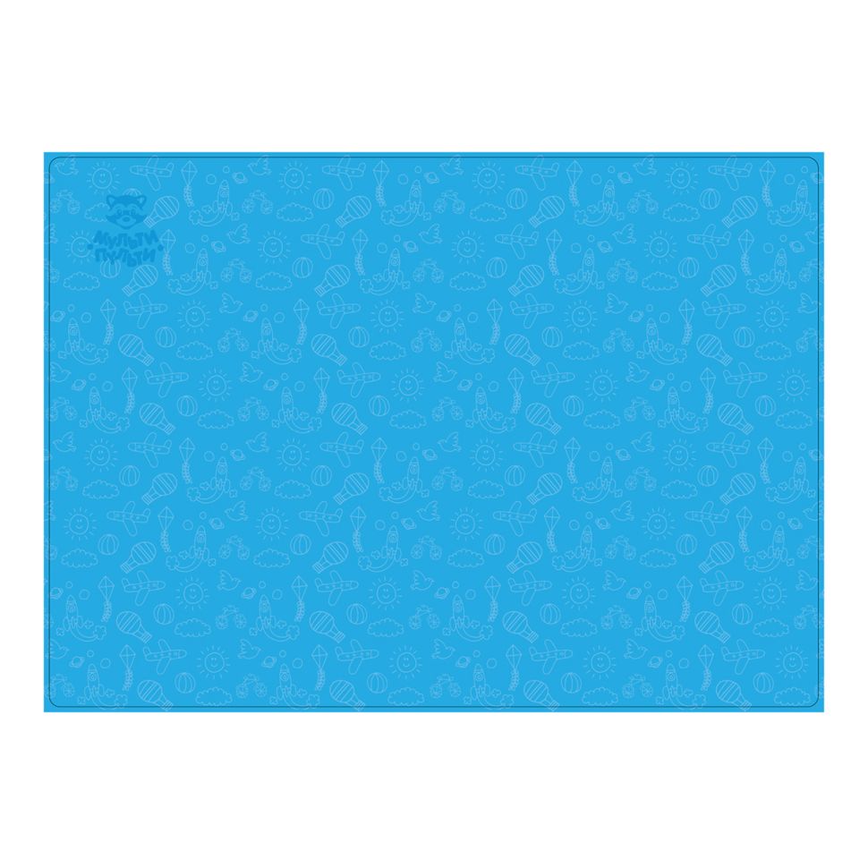 Клеенка для уроков труда Мульти-Пульти "Лазурь", 50*70см, ПВХ фото 1 — PalitraMastera