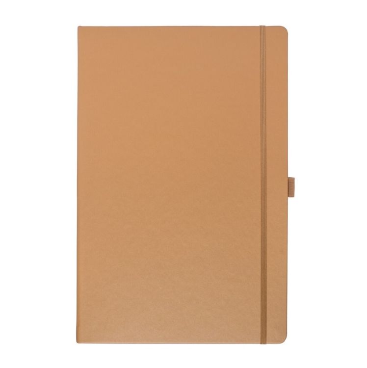 Скетчбук для зарисовок Sketchmarker, капучино, жесткая обложка с резинкой, 140 г/м2, 21x29.7 см, 80 листов, цвет бумаги слоновая кость &mdash; PalitraMastera