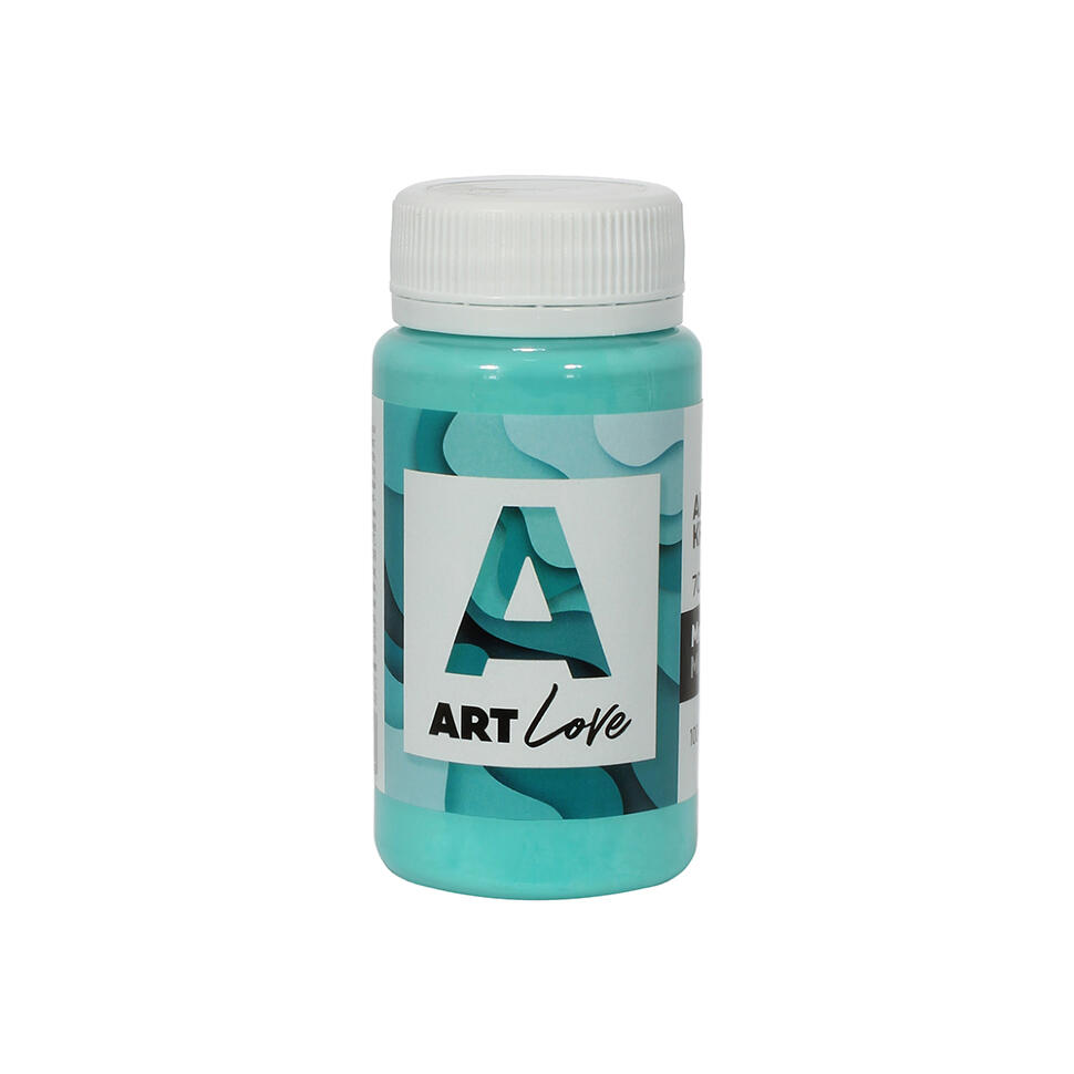 Акрил Art love художественно-оформительский Мятный, 100мл. СП фото 1 &mdash; PalitraMastera