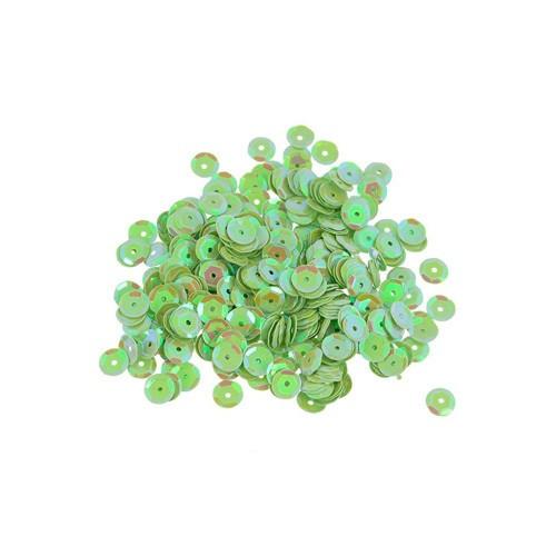 Пайетки граненые 6мм, " Астра" 10г (85 салатовый) фото 1 — PalitraMastera