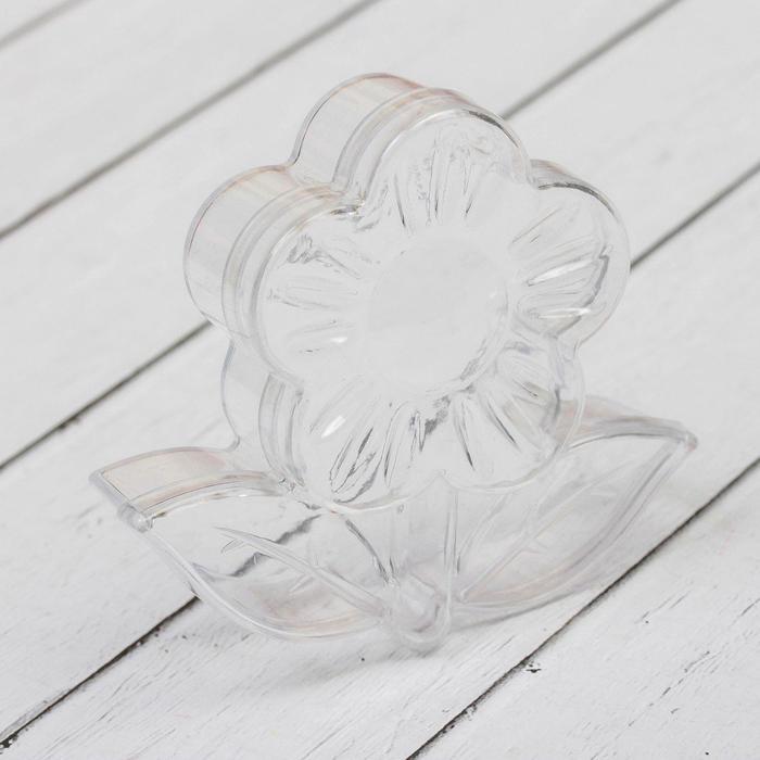 Основа для творчества и декорирования - фигура "Цветочек" размер 8*7*2,5 см  2254788---- фото 1 — PalitraMastera