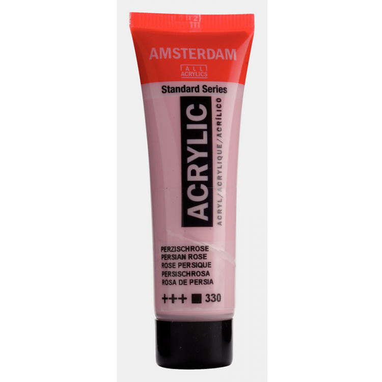 Краска акриловая Amsterdam туба 20мл №330 Розовый персидский — PalitraMastera
