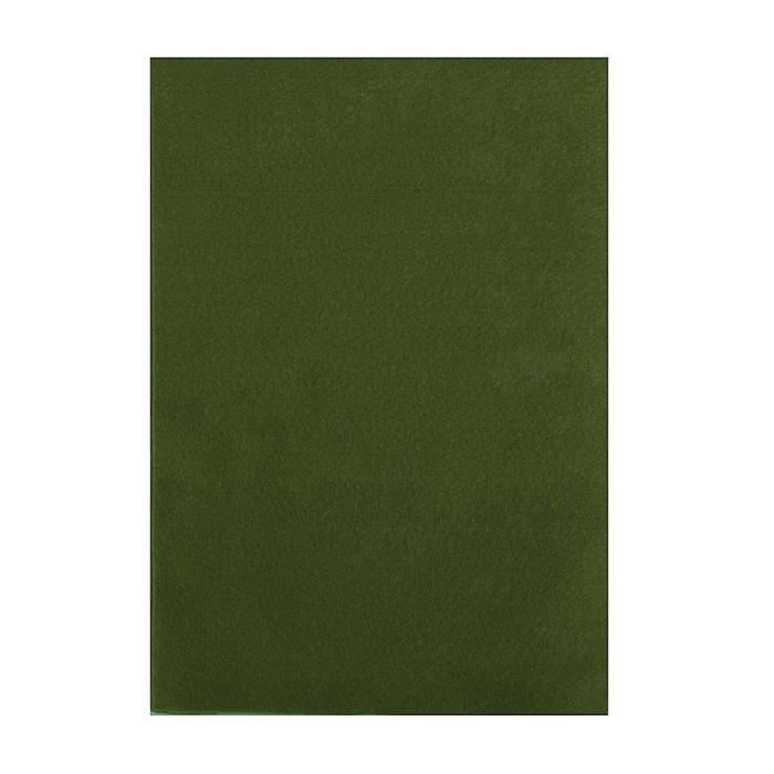 Фетр &quot;Soft&quot;  1мм, 21х29,7 см (зеленый болотный) 2461597 — PalitraMastera