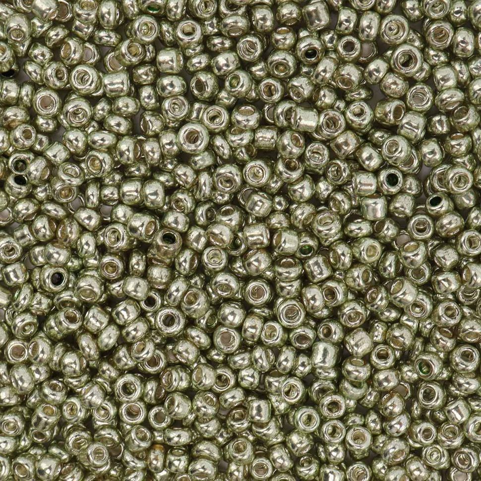 Бисер Astra&Craft 11/0, 20г (1112 желто-зеленый/глянцевое покрытие) фото 1 — PalitraMastera