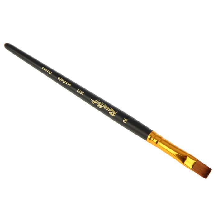 Синтетика пл.п/колонок ручка кор.черная №10 /Roubloff /1S25 ЖS2-10,05Ж — PalitraMastera