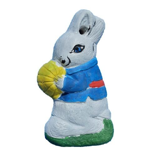 Новогодняя игрушка "Зайчик с бубном" фото 1 &mdash; PalitraMastera