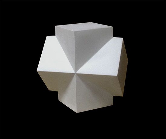 Сечение параллелепипедов, гипс (арт.30-319) — PalitraMastera