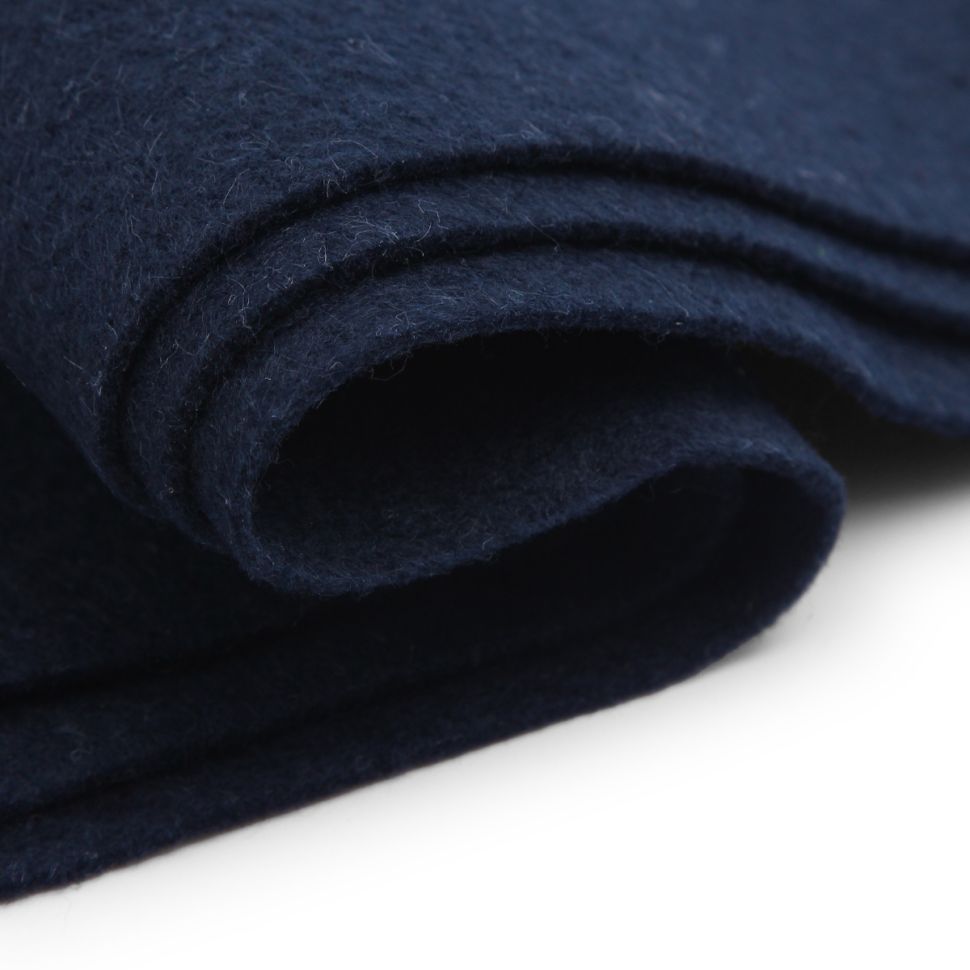 Фетр листовой мягкий, 1.0мм, 170гр, 20х30см, 10 шт/упак Astra&Craft (AF867/YF702 кобальтово-синий) фото 1 — PalitraMastera