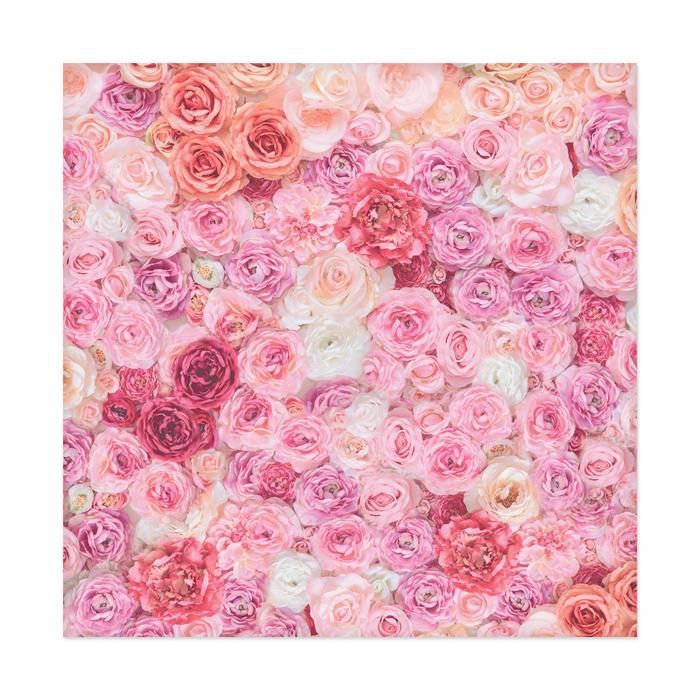 Бумага для скрапбукинга «Одеяло из роз», 30,5 х 30,5 см, 180 г/м — PalitraMastera