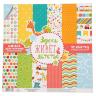 Набор бумаги для скрапбукинга «Здесь живет ДЕТСТВО»12 листов 30,5 х 30,5 см, 180 г/м  1477325 фото 2 &mdash; PalitraMastera