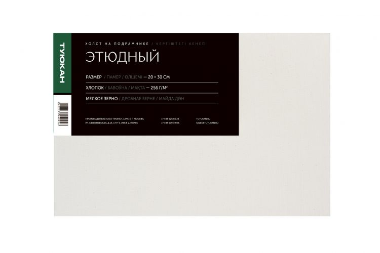 20х30 холст грунтованный этюдный — PalitraMastera