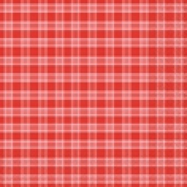 Салфетки бумажные для декупажа, 33х33 см, &quot;Просто клетка, красный&quot;, упаковка 20 шт. — PalitraMastera